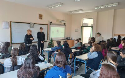 Μιλώντας σε μαθήτριες και μαθητές  για τη ζωή και το έργο της Ζωρζ Σαρή