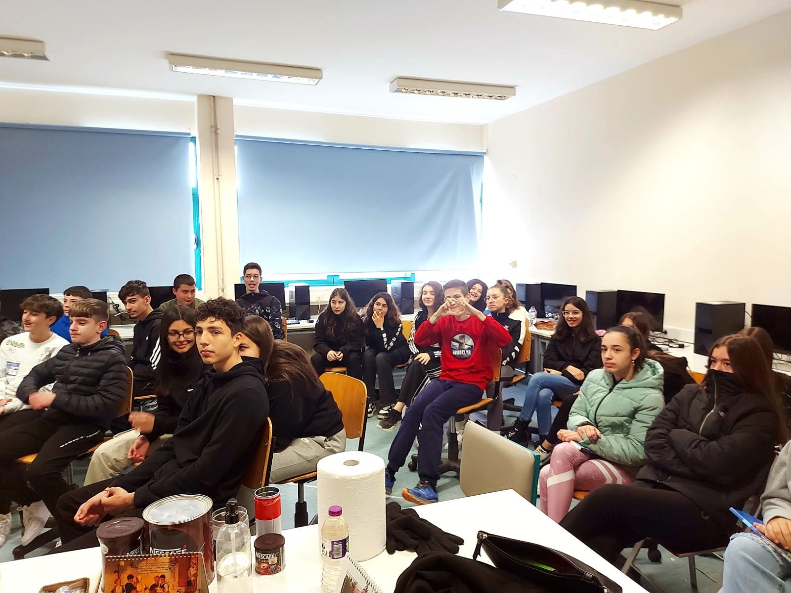 Η συγγραφέας Αγγελική Δαρλάση στο σχολείο