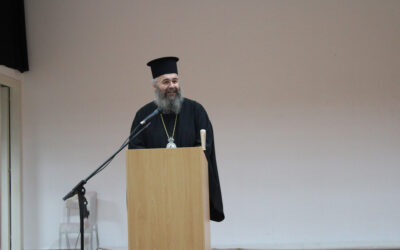 Επίσκεψη του Σεβασμιωτάτου Μητροπολίτου Φλωρίνης, Πρεσπών και Εορδαίας κ. Ειρηναίου στο 5ο Γυμνάσιο Πτολεμαΐδας