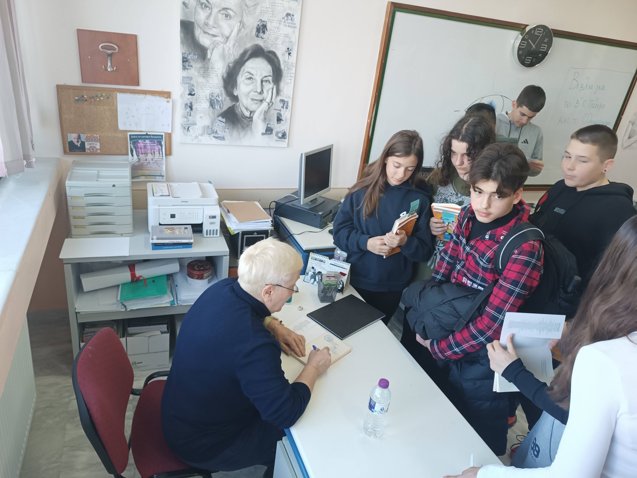 Συγγραφείς στο  σχολείο: Ελένη Τασοπούλου