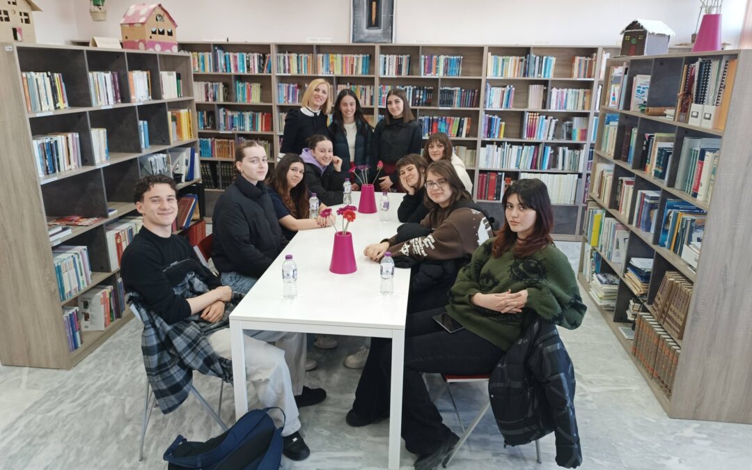 Η Ομάδα φιλαναγνωσίας του 3ου ΓΕΛ στο 5ο Γυμνάσιο